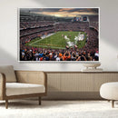Chicago Bears Soldiers Field Wall Art Canvas Print – Framed by MyGreatCanvas | Canvas Wall Art Prints | Photo Prints & Wall Decor