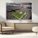 Chicago Bears Soldiers Field Wall Art Canvas Print – Framed
