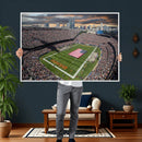 Chicago Bears Soldiers Field Wall Art Canvas Print – Framed