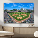Wrigley Field Baseball Stadium Canvas Wall Art – Packed by MyGreatCanvas | Canvas Wall Art Prints | Photo Prints & Wall Decor