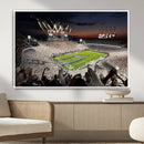 Epic Night Football Stadium Wall Art Canvas Print, Fireworks by MyGreatCanvas | Canvas Wall Art Prints | Photo Prints & Wall Decor