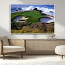 Ocean Cliff Golf Course Wall Art Canvas Print – Waves by MyGreatCanvas | Canvas Wall Art Prints | Photo Prints & Wall Decor