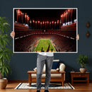 Tennessee Neyland Stadium Wall Art, Sports Arena Canvas