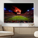 Jordan-Hare Football Stadium Wall Art Canvas Print, Football by MyGreatCanvas | Canvas Wall Art Prints | Photo Prints & Wall Decor