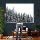 Misty Mountain Forest Canvas Print, Foggy Pine Trees Nature by MyGreatCanvas | Canvas Wall Art Prints | Photo Prints & Wall Decor