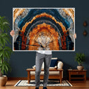 Abstract Wood Grain Canvas Print, Tree Ring Pattern Wall by MyGreatCanvas | Canvas Wall Art Prints | Photo Prints & Wall Decor