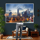 Atlanta Skyline Wall Art Canvas Print, Atlanta Downtown by MyGreatCanvas | Canvas Wall Art Prints | Photo Prints & Wall Decor