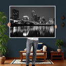 Austin Skyline Wall Art Canvas Print, Austin Downtown Night by MyGreatCanvas | Canvas Wall Art Prints | Photo Prints & Wall Decor