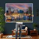 Baltimore Skyline Wall Art Canvas Print, Baltimore Downtown by MyGreatCanvas | Canvas Wall Art Prints | Photo Prints & Wall Decor