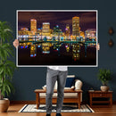 Baltimore Skyline Wall Art Canvas Print, Baltimore Downtown by MyGreatCanvas | Canvas Wall Art Prints | Photo Prints & Wall Decor