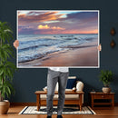 Ocean Sunset Wall Art Canvas Print – Coastal Beach by MyGreatCanvas | Canvas Wall Art Prints | Photo Prints & Wall Decor