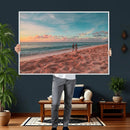 Pastel Beach Wall Art Canvas Print – Soft Coastal by MyGreatCanvas | Canvas Wall Art Prints | Photo Prints & Wall Decor