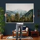 Mountain Forest Wall Art Canvas Print, Alpine Landscape by MyGreatCanvas | Canvas Wall Art Prints | Photo Prints & Wall Decor