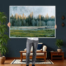 Forest Meadow Wall Art Canvas Print, Pine Tree Landscape by MyGreatCanvas | Canvas Wall Art Prints | Photo Prints & Wall Decor