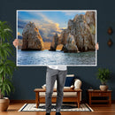 The Arch Cabo San Lucas Ocean Arch Wall Art Canvas Print, by MyGreatCanvas | Canvas Wall Art Prints | Photo Prints & Wall Decor