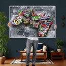 Graffiti Gaming Canvas Wall Art For Bedroom - Gaming Wall by MyGreatCanvas | Canvas Wall Art Prints | Photo Prints & Wall Decor