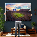 Auburn Stadium Sunset Wall Art Canvas Print, Jordan Hare by MyGreatCanvas | Canvas Wall Art Prints | Photo Prints & Wall Decor