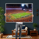 Clemson Football Stadium Wall Art Canvas Print, College by MyGreatCanvas | Canvas Wall Art Prints | Photo Prints & Wall Decor