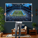 Detroit Lions Stadium Wall Art Canvas Print, Football Field by MyGreatCanvas | Canvas Wall Art Prints | Photo Prints & Wall Decor