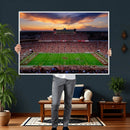Oklahoma Sooners Stadium Wall Art Canvas Print, College by MyGreatCanvas | Canvas Wall Art Prints | Photo Prints & Wall Decor