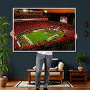 Georgia Bulldogs Stadium Wall Art Canvas Print, Sanford by MyGreatCanvas | Canvas Wall Art Prints | Photo Prints & Wall Decor