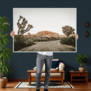 Joshua Tree Desert Wall Art Canvas Print, Minimal by MyGreatCanvas | Canvas Wall Art Prints | Photo Prints & Wall Decor