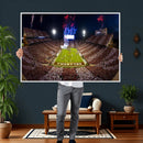 Oklahoma Memorial Stadium Wall Art Canvas Print – Oklahoma
