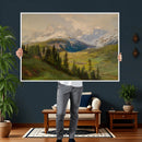 Konrad Petrides View From Mount Helm Wall Art Canvas Print - by MyGreatCanvas | Canvas Wall Art Prints | Photo Prints & Wall Decor