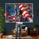 USA Statue of Liberty Graffiti Street Art Wall Art Canvas by MyGreatCanvas | Canvas Wall Art Prints | Photo Prints & Wall Decor