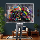 Graffiti American Football Helmet Street Art Wall Art Canvas by MyGreatCanvas | Canvas Wall Art Prints | Photo Prints & Wall Decor