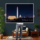 Washington White House Skyline Wall Art Canvas Print – by MyGreatCanvas | Canvas Wall Art Prints | Photo Prints & Wall Decor