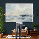 Abstract Coastal Landscape Wall Art Canvas Print – Soft Blue by MyGreatCanvas | Canvas Wall Art Prints | Photo Prints & Wall Decor