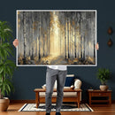 Abstract Birch Forest Wall Art Canvas Print – Modern Neutral by MyGreatCanvas | Canvas Wall Art Prints | Photo Prints & Wall Decor