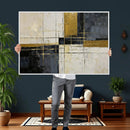 Abstract Gold and Black Wall Art Canvas Print – Modern by MyGreatCanvas | Canvas Wall Art Prints | Photo Prints & Wall Decor