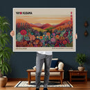 Yayoi Kusama Colorful Landscape Wall Art Canvas Print – by MyGreatCanvas | Canvas Wall Art Prints | Photo Prints & Wall Decor