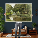Anders Zorn Watercolor Canvas Print, Örtofta 1905 Swedish by MyGreatCanvas | Canvas Wall Art Prints | Photo Prints & Wall Decor