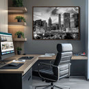 Black and White Atlanta Wall Art Canvas Print by MyGreatCanvas | Canvas Wall Art Prints | Photo Prints & Wall Decor