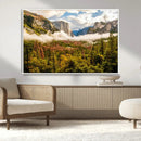 Half Dome Yosemite Canvas Wall Art – Majestic Triptych