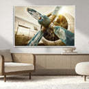 Vintage Airplane Canvas Print by MyGreatCanvas | Canvas Wall Art Prints | Photo Prints & Wall Decor