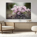 Pink Wild Flower Canvas Print by MyGreatCanvas | Canvas Wall Art Prints | Photo Prints & Wall Decor