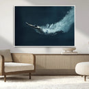 Swimmer Wall Art Canvas Print