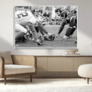 American Football Player Wall Art Canvas Print by MyGreatCanvas | Canvas Wall Art Prints | Photo Prints & Wall Decor