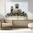 Buddha Statue Wall Art Canvas Print