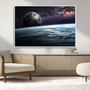 Space and Planet Canvas Print by MyGreatCanvas | Canvas Wall Art Prints | Photo Prints & Wall Decor