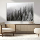 Big Foggy Forest and Misty Trees Forest Wall Art Canvas by MyGreatCanvas | Canvas Wall Art Prints | Photo Prints & Wall Decor
