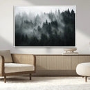 Foggy Forest Wall Art Canvas Print | 3 Panel Large Misty by MyGreatCanvas | Canvas Wall Art Prints | Photo Prints & Wall Decor