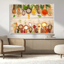 Kitchen Spice on the Table Wall Art, Kitchen Spice Wall Art by MyGreatCanvas | Canvas Wall Art Prints | Photo Prints & Wall Decor