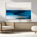 Dark Blue Abstract Wall Art Canvas Print by MyGreatCanvas | Canvas Wall Art Prints | Photo Prints & Wall Decor