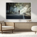 Cycling Road Bike in the Morning, Cycling Road Bike Canvas by MyGreatCanvas | Canvas Wall Art Prints | Photo Prints & Wall Decor
