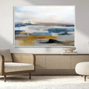 Abstract Landscape Wall Art Canvas | 3 Panel Modern Blue, by MyGreatCanvas | Canvas Wall Art Prints | Photo Prints & Wall Decor